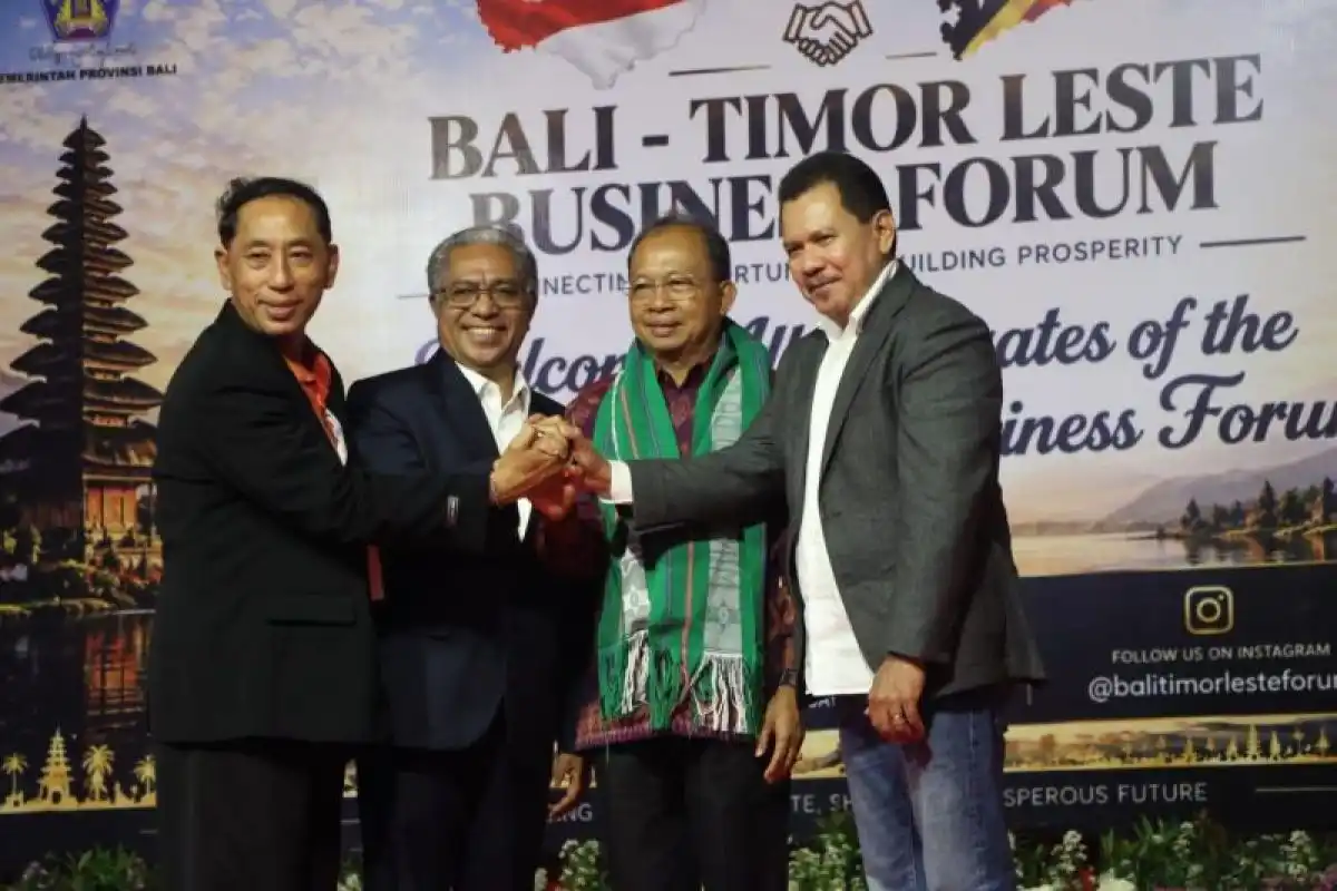 Bali dan Timor Leste Bahas Penguatan Kerja Sama Ekonomi melalui Forum Bisnis