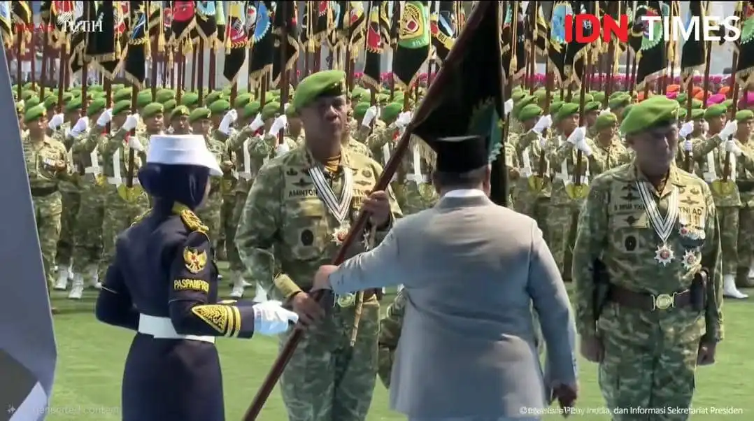 Prabowo Resmikan Enam Kodam Baru, Total Komando Militer Indonesia Menjadi 27