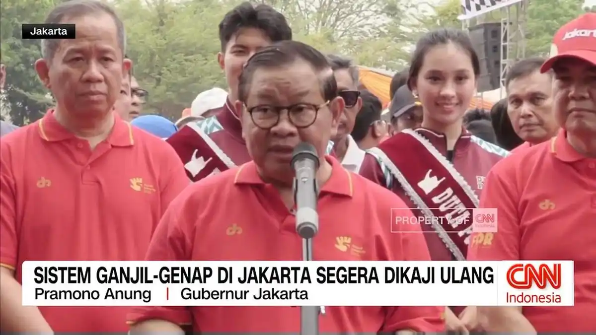 Pramono Anung Segera Mengkaji Penerapan Ganjil-Genap di Sejumlah Ruas Jakarta