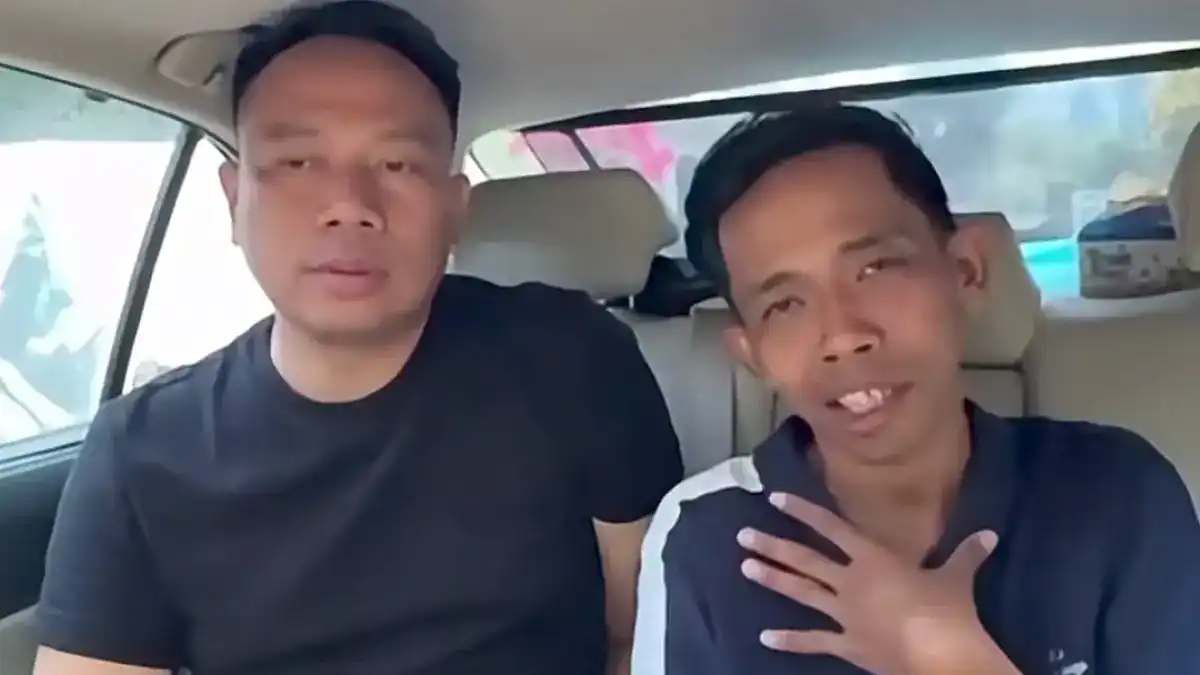 Vicky Prasetyo Dampingi Dede Sunandar Jalani Pemeriksaan Kepala