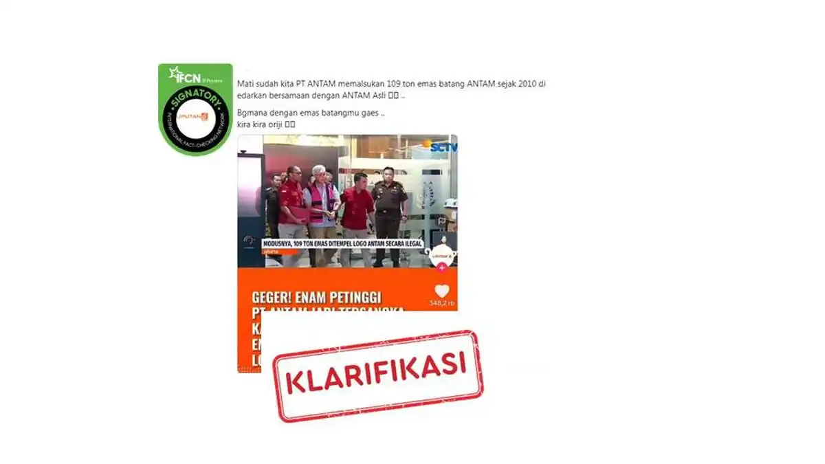 Menelusuri Hoaks yang Mengatasnamakan PT Antam: Klaim Covid-19 dan Emas Palsu