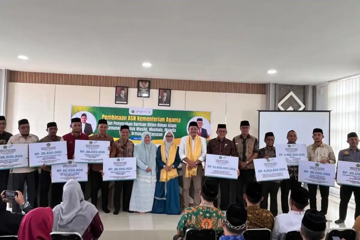 Tahap Kedua Pemulihan Fasilitas Keagamaan di Aceh dan Sumatera Mencapai Rp25,4 Miliar