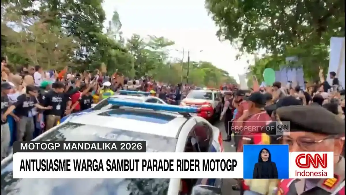 Parade Pembalap MotoGP di Mataram Dimeriahkan Tabuhan Gendang Beleq