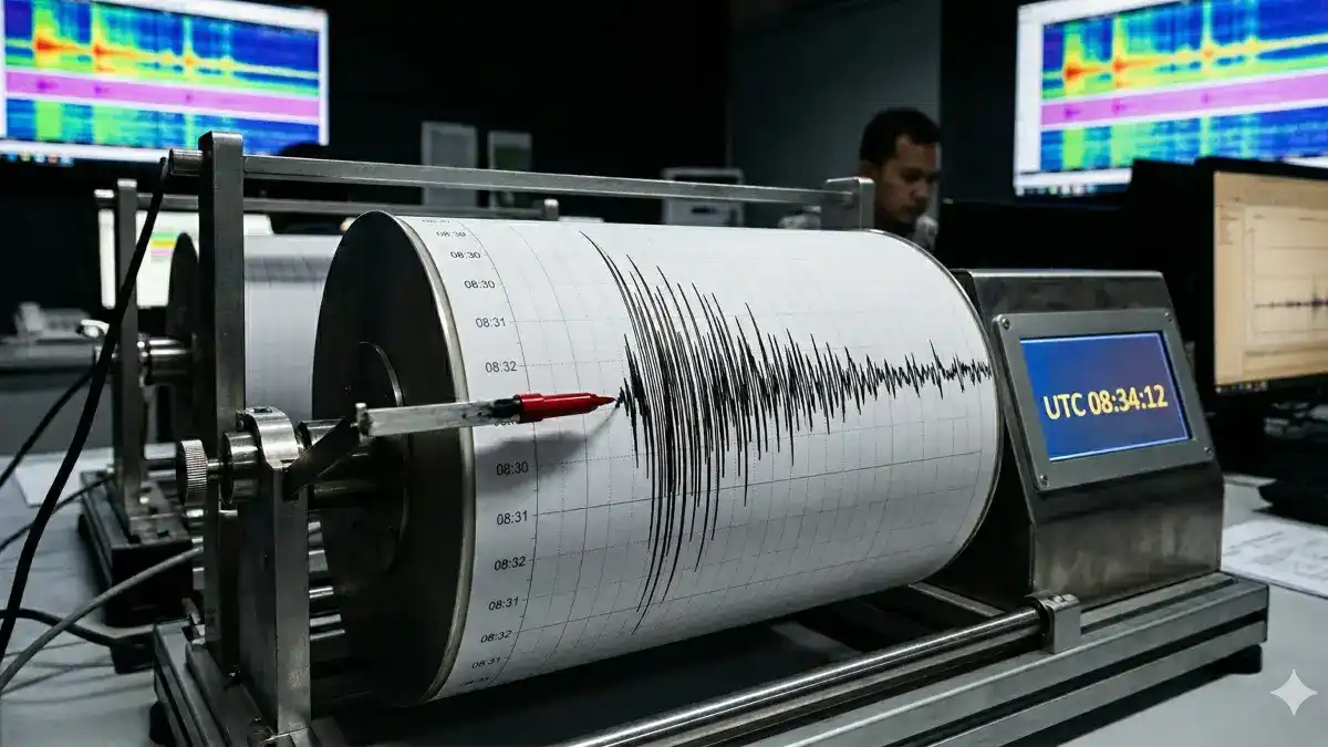 Lima Gempa Tektonik Jauh Terekam di Gunung Kelud, Suhu Danau Kawah Menurun