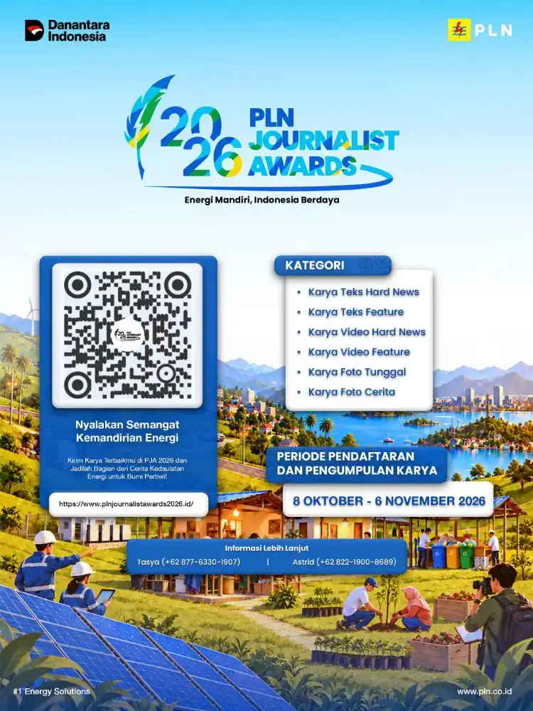 PLN Journalist Awards 2026 Buka Ruang bagi Jurnalis Mengawal Kemandirian Energi