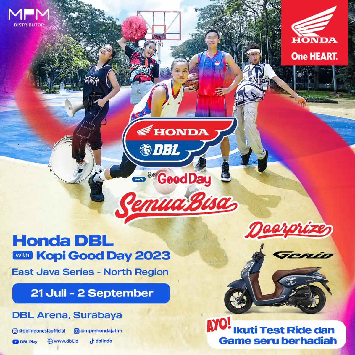 115 Tim Bersiap Meramaikan Honda DBL 2023 East Java Series