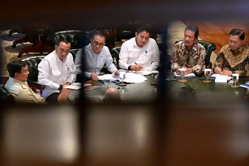 Prabowo Bahas Percepatan Pembangunan 100 Kampung Nelayan