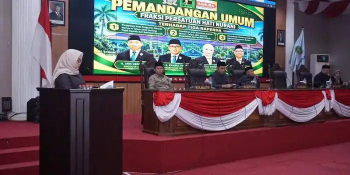Enam Fraksi DPRD Kota Pasuruan Sampaikan Pandangan atas Tiga Raperda Strategis