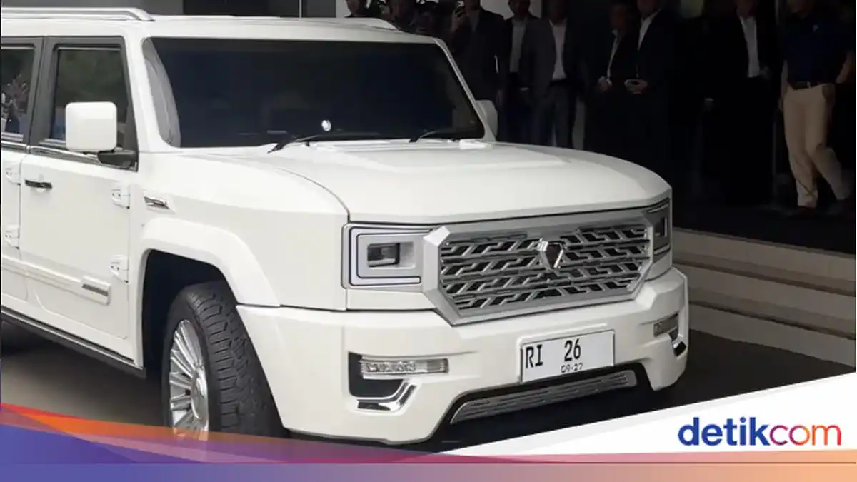 AHY Gunakan Maung MV3 Garuda Berpelat RI 26 untuk Kendaraan Dinas