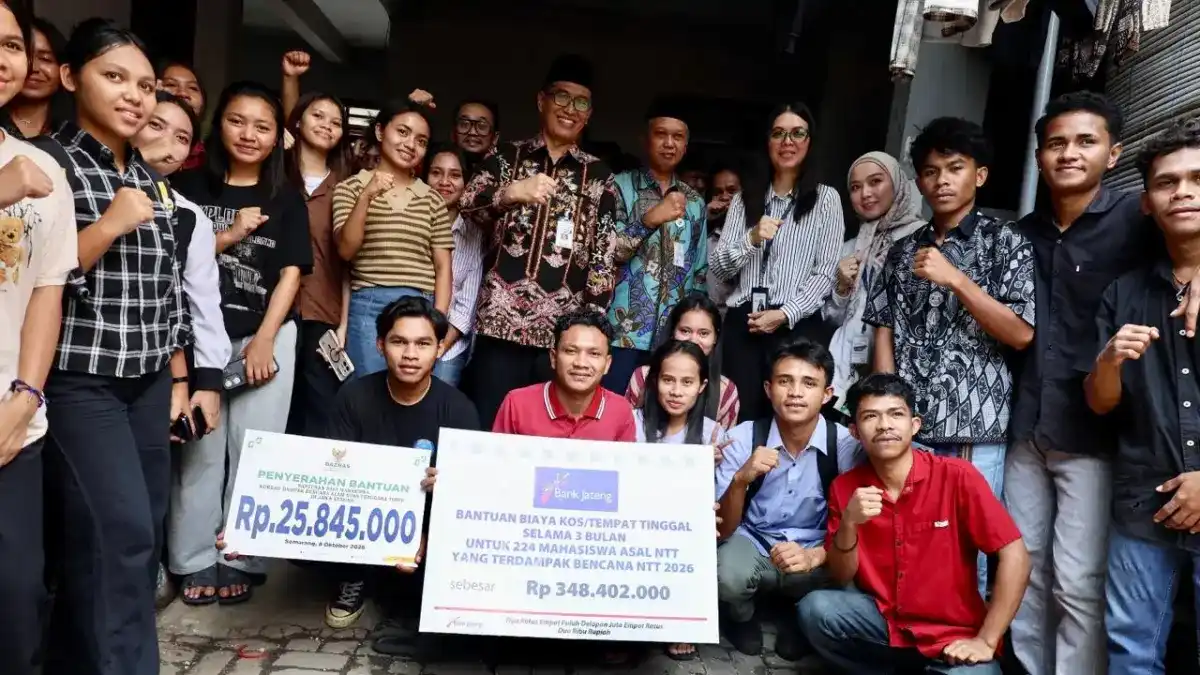 Bantuan Hunian untuk 224 Mahasiswa NTT Terdampak Gempa