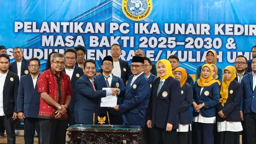 IKA Unair Kediri Raya Susun Agenda Alumni dan Kolaborasi Daerah Periode 2025–2030