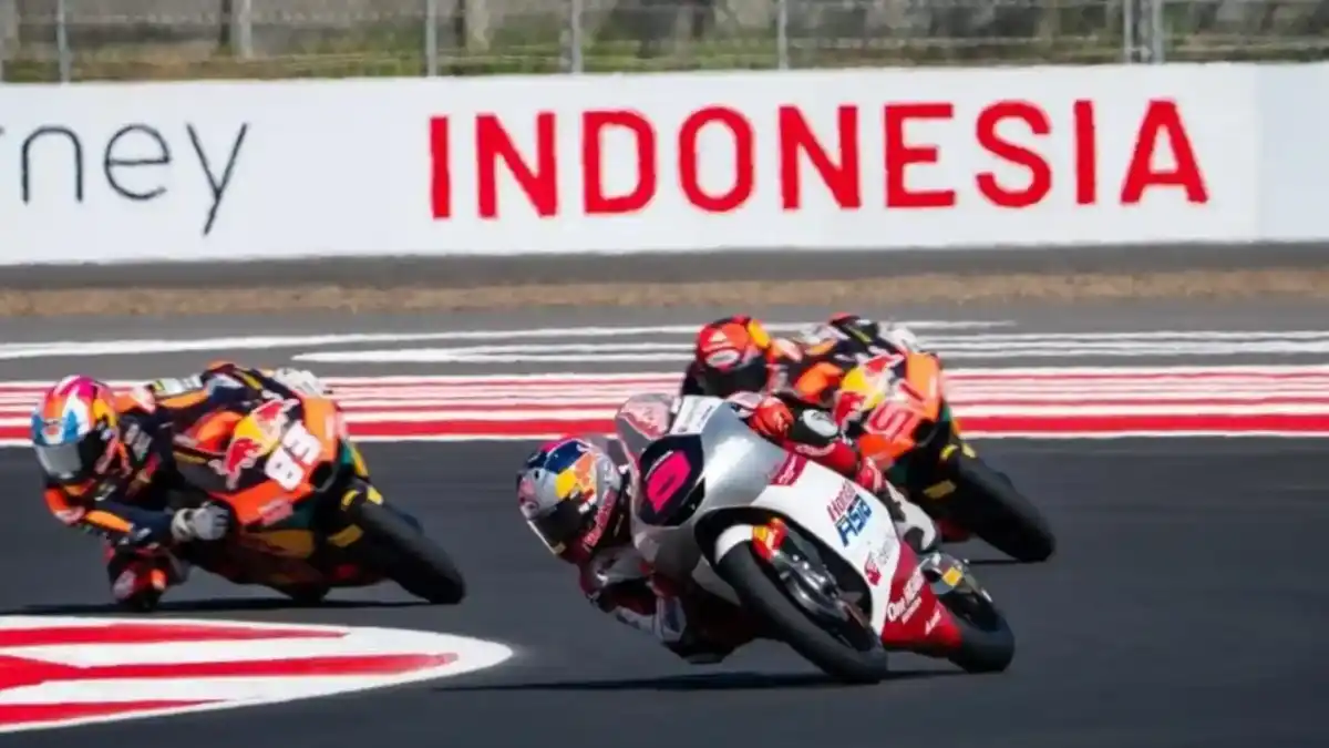 Veda Ega Start dari Baris Ketiga pada Moto3 Mandalika 2026