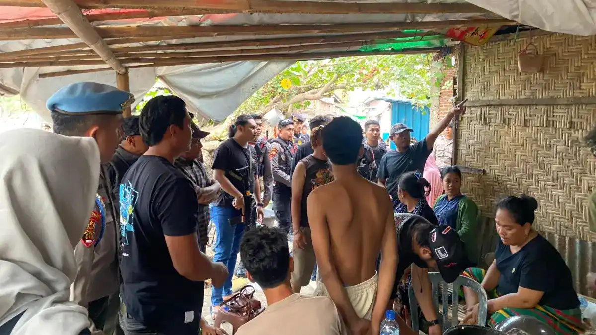 Polisi Menindak Kampung Narkoba di Kota Bima, 10 Orang Diamankan