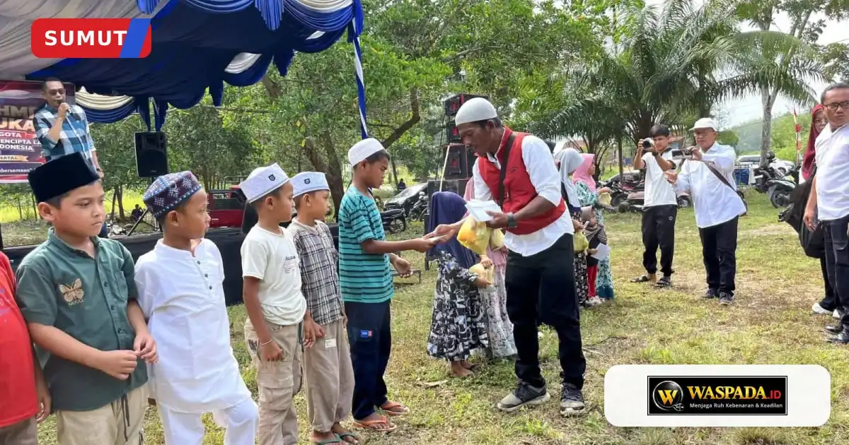 Pappri Madina Santuni 34 Anak Yatim dalam Kegiatan Silaturahmi