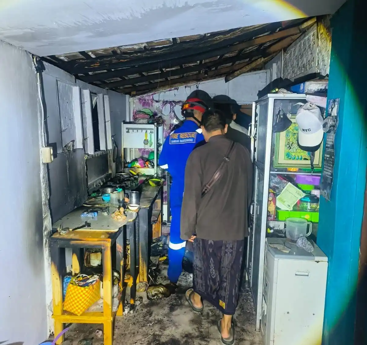 Kebocoran Gas Elpiji Diduga Picu Kebakaran, Pasangan Suami Istri di Banyuwangi Terluka