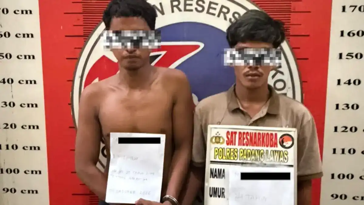 Polres Padang Lawas Gerebek Sarang Sabu di Desa Menanti
