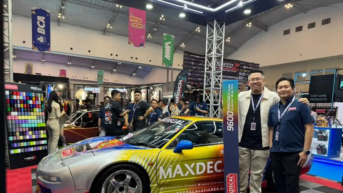 Maxdecal Perkenalkan 9600 Printable Evolution Wrap Film Series di Indonesia Modification Expo 2026