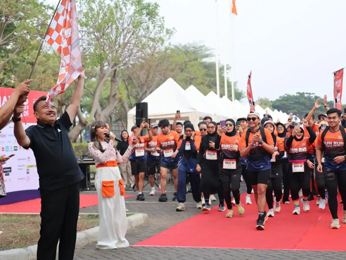 Semangat Hidup Sehat Warga Bekasi Terlihat dalam Harris Share the Miles 2026