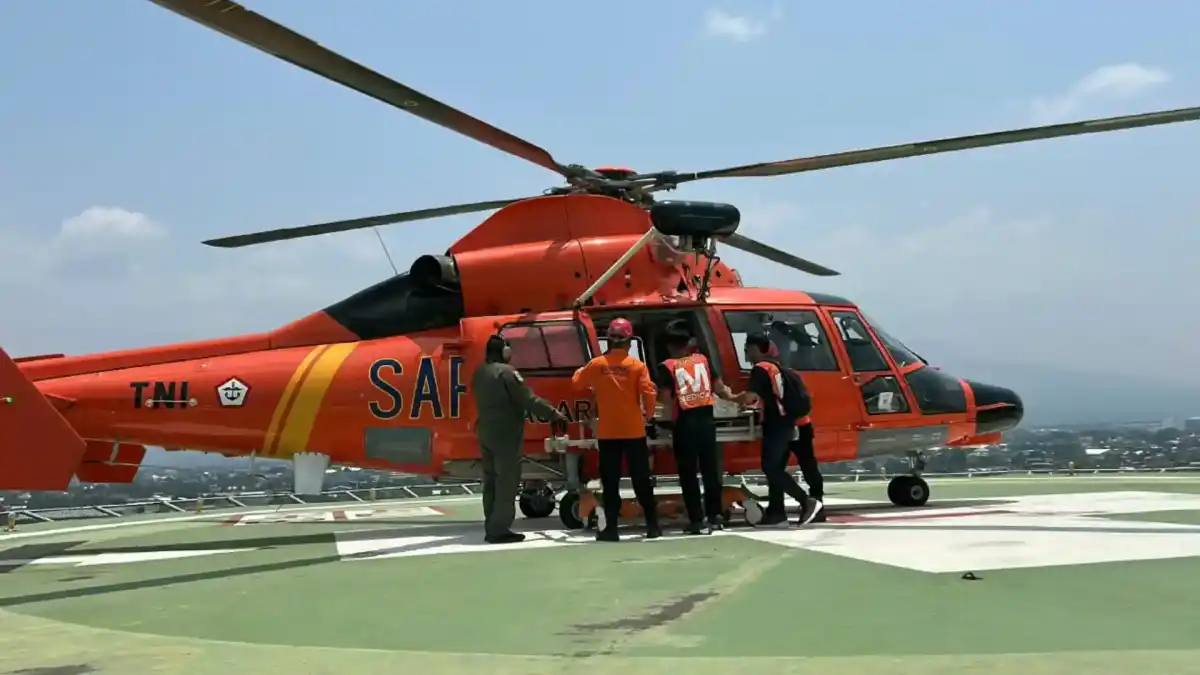 Basarnas Kerahkan Helikopter untuk Evakuasi Pembalap Moto2 yang Kecelakaan di Mandalika