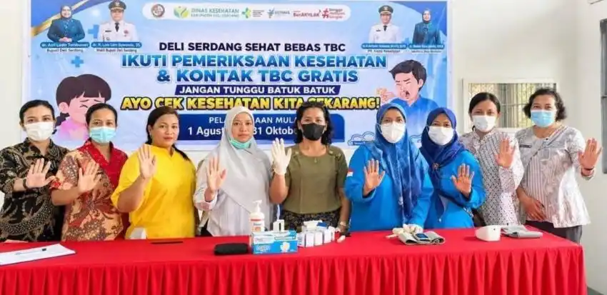 Lapas Pancurbatu dan Pemkab Deliserdang Gelar Skrining TBC Gratis bagi Warga Binaan