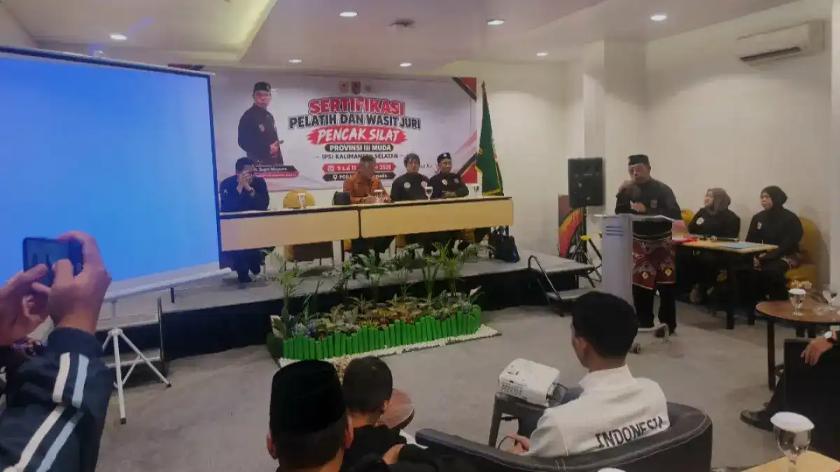 IPSI Kalimantan Selatan Sertifikasi 59 Pelatih dan Wasit untuk Penguatan Pembinaan Pencak Silat