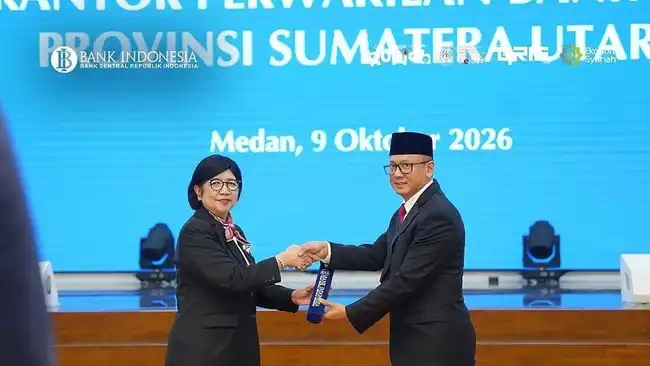 Ameriza M. Moesa Resmi Memimpin Perwakilan Bank Indonesia Sumatera Utara