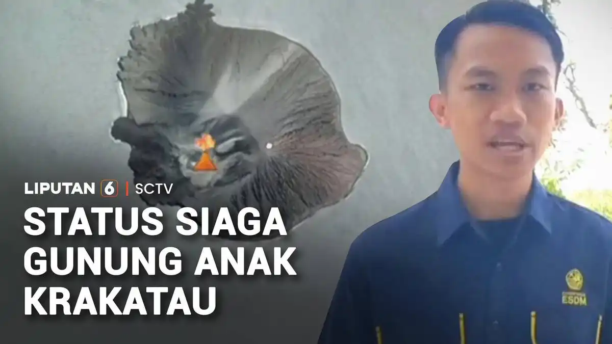 Aktivitas Anak Krakatau Kembali Meningkat, Status Berubah Menjadi Siaga