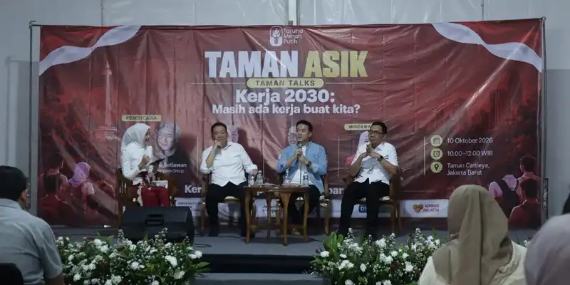 Taman Talks Bahas Kesiapan Generasi Z Menghadapi Dunia Kerja 2030