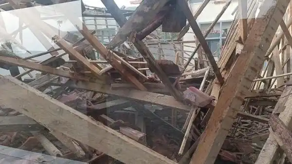 Bangunan SDN 3 Cihirup Kuningan Roboh, Empat Ruang Tak Bisa Dipakai
