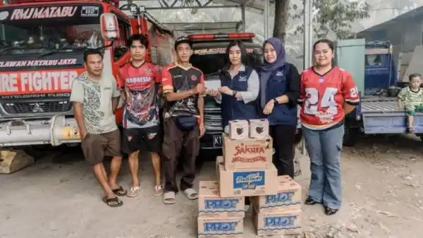 Dukungan Winda Sari untuk Relawan Matabu Jaya dalam Penanganan Karhutla Barito Timur