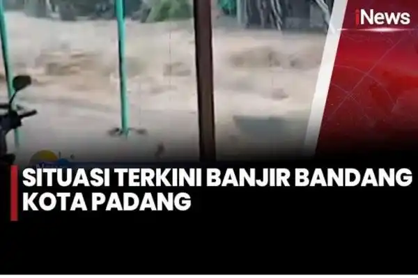 Banjir Bandang Melanda Padang, Sedikitnya 120 Rumah Rusak Parah