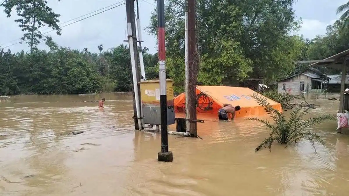 Enam Kecamatan Aceh Tamiang Terendam Banjir, 365 Warga Mengungsi