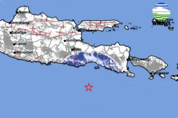 Gempa M4,6 Berpusat di Laut Guncang Lumajang, Getaran Terasa di Tiga Daerah