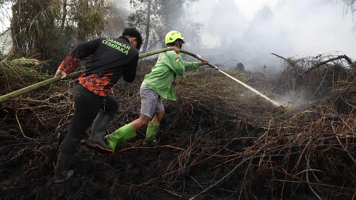 Penanganan Karhutla Berlanjut, 639,23 Hektare Lahan Masih Terbakar