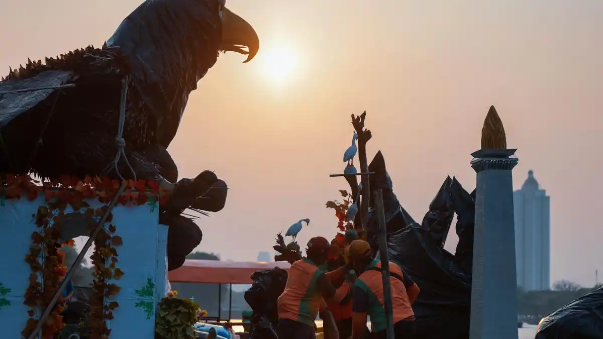 43 Perahu Daur Ulang Meriahkan Cilung Fest 2026 di Danau Sunter