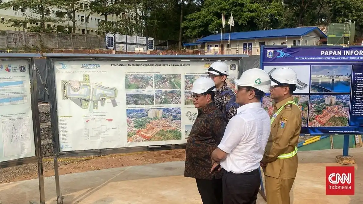 Strategi Embung dan Waduk DKI Menekan Risiko Banjir hingga 8 Persen