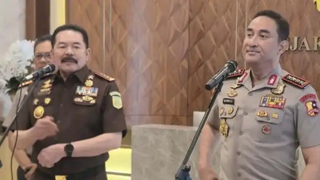 Pertemuan Kapolri Suyudi dan Jaksa Agung Bahas Penguatan Sinergi Penegakan Hukum