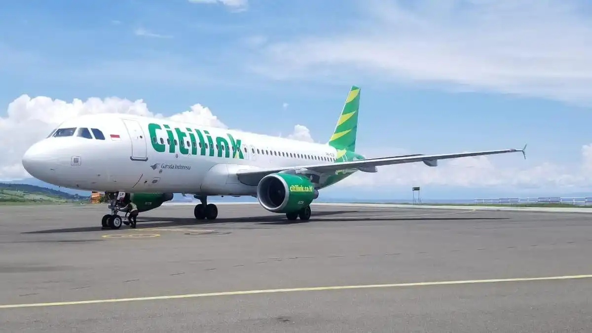 Pesawat Citilink ke Yogyakarta Kembali ke Halim akibat Kendala Roda Pendaratan