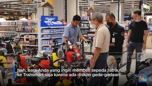 Promo Sepeda Listrik Transmart: Harga Khusus dan Ketentuan Belanja