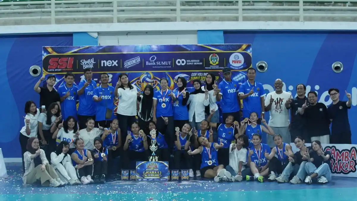Medan Falcons Tampil Perkasa dan Sapu Penghargaan di SIVOT 2026