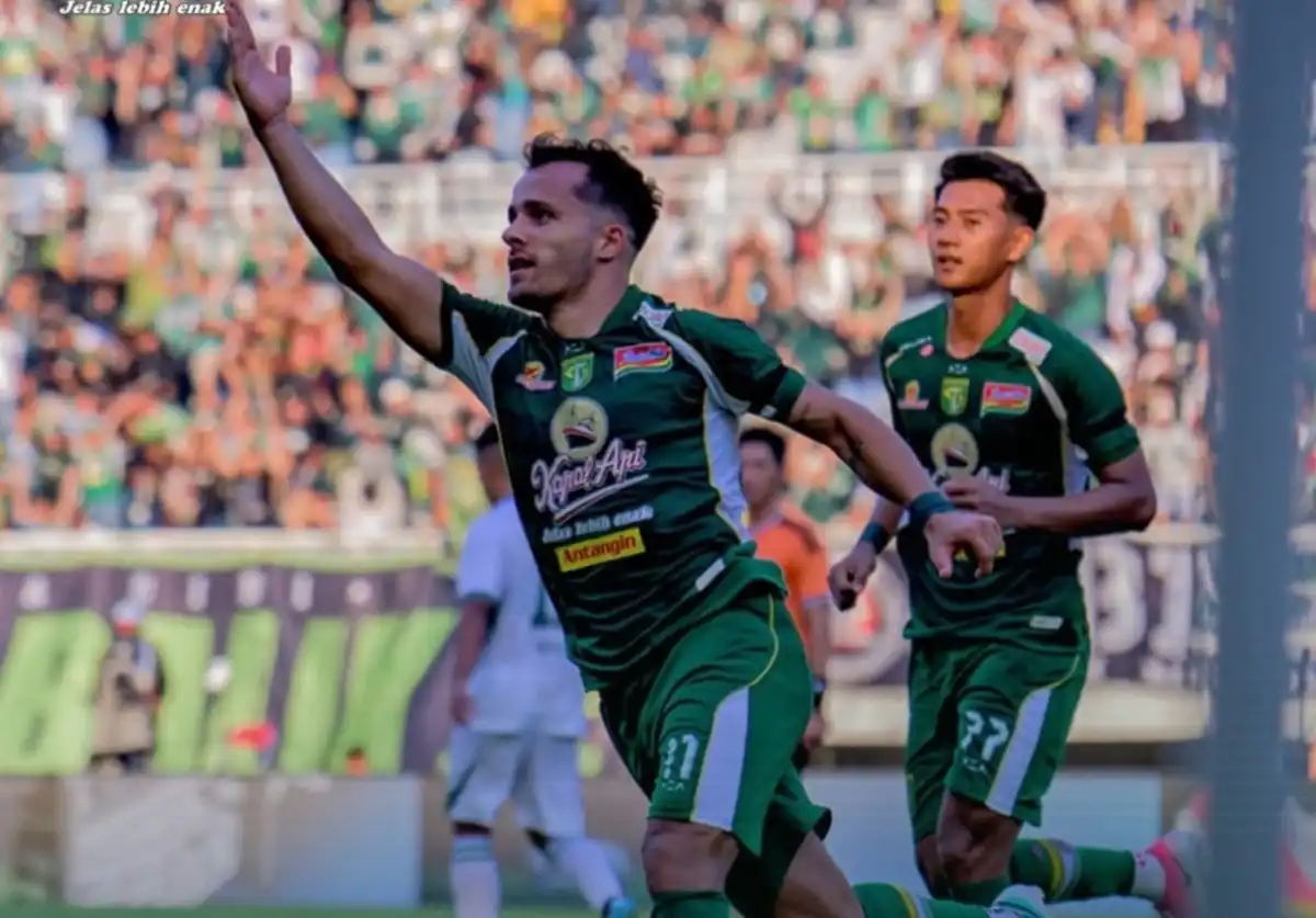 Gol Menit Akhir Miguel Pereira Selamatkan Persebaya dari Kekalahan atas PSS Sleman