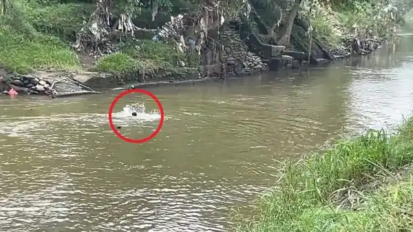 Penggerebekan di Bantaran Sungai Medan Berujung Penangkapan dan Aksi Kejar-kejaran