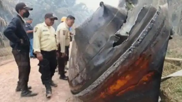 Benda Enam Meter Tanpa Identitas Ditemukan di Perkebunan Sawit Kotim