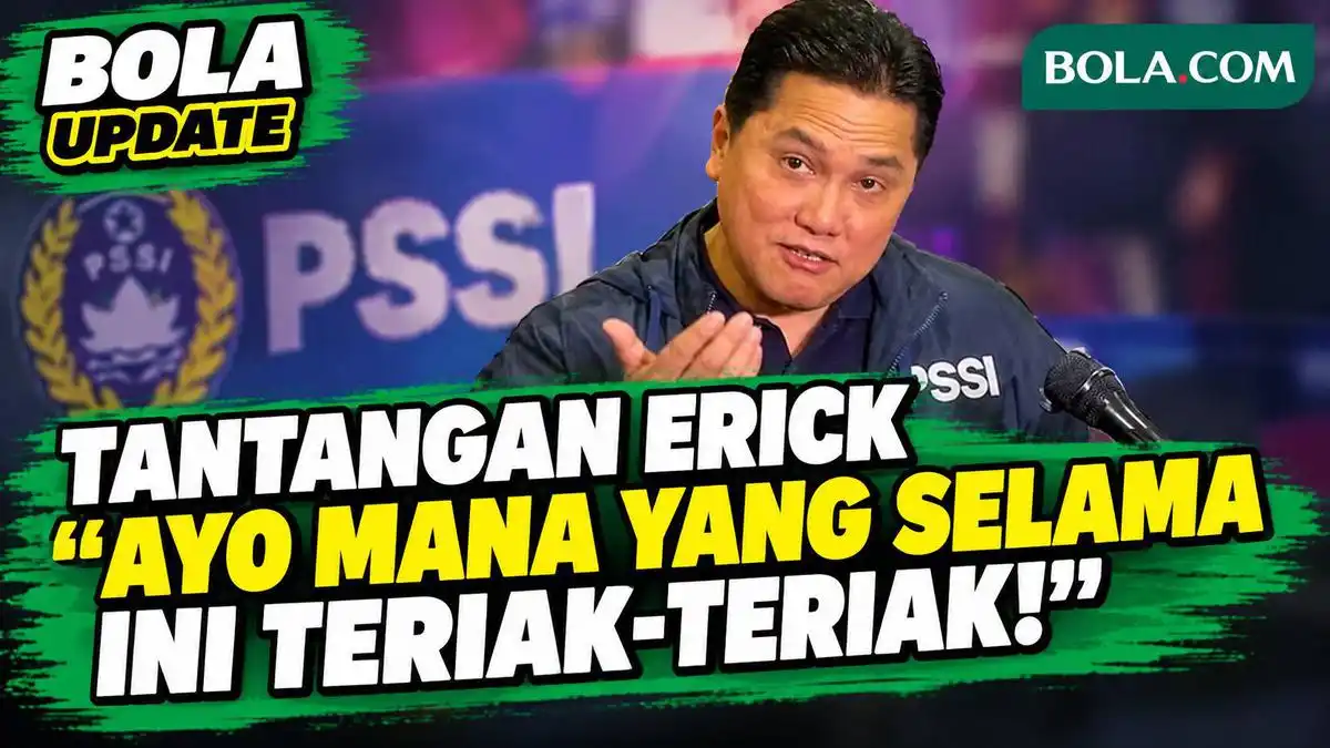 Erick Thohir Ajak Publik Dukung Sepak Bola Wanita Indonesia