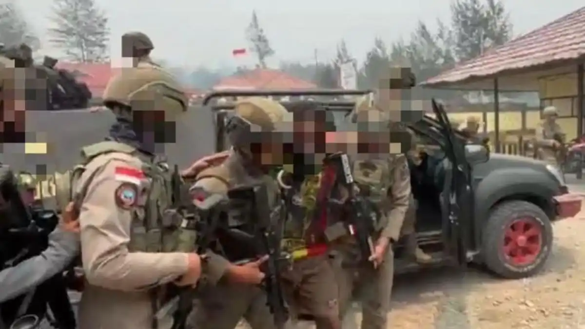 PW Ditangkap di Puncak, Penyidik Dalami Dugaan Pembakaran Fasilitas Kamp