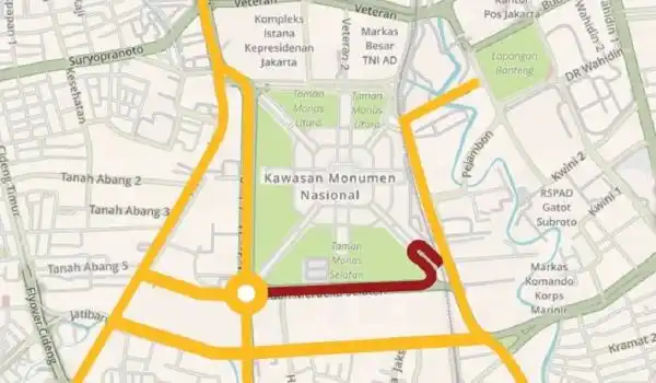 Polisi Imbau Warga Hindari Monas Jelang Aksi di Istana Negara