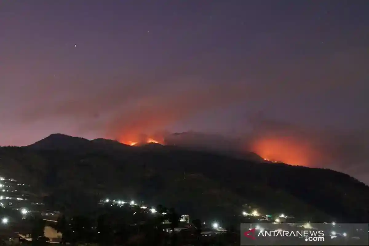 Api Meluas di Lereng Merbabu, Tiga Wilayah Boyolali Terdampak