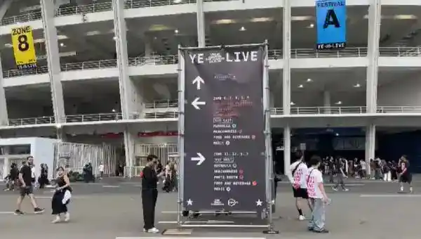 Konser Ye di Jakarta: Arus Pengunjung dan Keterlibatan Ribuan Pekerja Lokal