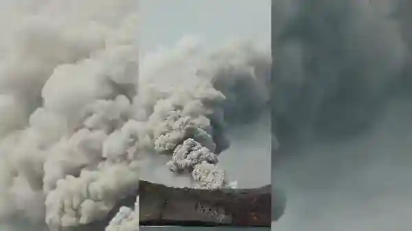 Abu Anak Krakatau Capai Sebesi, Nelayan Waspadai Perairan Sekitar Gunung