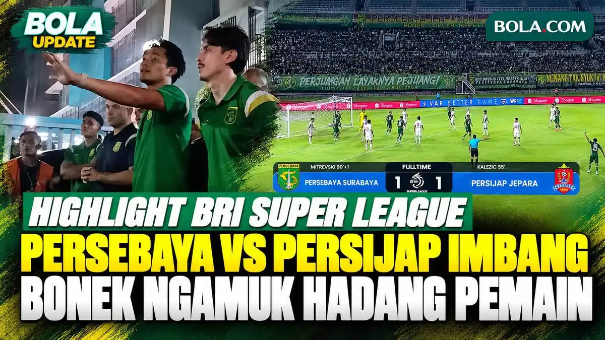 Persebaya Ditahan Persijap, Suporter Hadang Bus Tim di GBT